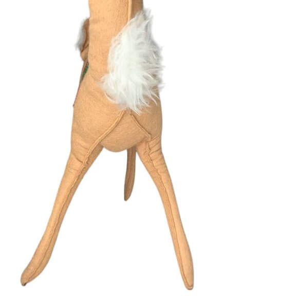 Vintage Annalee Mobilitee Christmas Reindeer Plush 18" x 16" Eyes Open - Picture 3 of 14